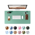 thumbnail image 1 of Protector de escritorio Ysagi Leather impermeable 80x40 cm verde-azul, 1 of 9