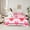 Pink White Red, variant on Castle Fairy Romantic Love Heart Twin Bedding Sets,Valentine's Day Bedding Comforter Set