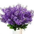 thumbnail image 2 of LHWEN 6 Pack Artificial Wisteria Bouquet Silk Hyacinth Flowers Home Garden Indoor Outdoor Cemetery Fence Decoration Easy to Install and Clean Weddings Holidays and Parties, 2 of 4