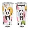 thumbnail image 4 of 20oz Insulated Stainless Steel Tumbler,Cute Panda Double Wall Vacuum Travel Coffee Mug, 4 of 8