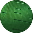 thumbnail image 1 of Ahgly Company Machine Washable Indoor Round Transitional Deep Emerald Green Area Rugs, 4' Round, 1 of 7