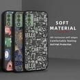 thumbnail image 4 of LYM-Phone Case For Wiko Voix/U616AT, Anti-dust TPU Anti-knock Silicone Full wrap protective Cover Durable Waterproof Dirt-resistant Shockproof Cartoon Fashion Design Cute Back Cover, 4 of 9
