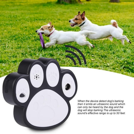 Ccdes Smart Dog Anti-barking Device,Ultrasonic Smart Dog Anti-barking Device Portable Bark Trainer Control Indoor & Outdoor, Portable Bark Trainer