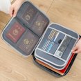 thumbnail image 4 of Easy Carry File Organizer Bag Tear-resistant Oxford Cloth Portable Compact File Storage Bag for Office, 4 of 8
