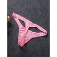 thumbnail image 5 of Gureui Men's Soft Cozy Stretch Thong G-String Underwear, Sexy Breathable Low Cut Lingerie Underwear, 5 of 8