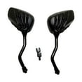 thumbnail image 1 of Motorcycle Skeleton Skull Hand Claw Shadow Rearview 10mm Mirror Side 8mm Z0H3, 1 of 9