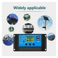 thumbnail image 3 of 400W-1000W 12V 24V 10A-30A Waterproof Windmill Wind Generator Solar Panels Solar MPPT Charge Controller Regulator ,Easy to Operate, 3 of 6