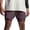 Brown, variant on Athletic Gym Shorts Men 2 in 1 Summer Elastic Waist Breathable Workout Running Shorts with Compression Liner Pockets