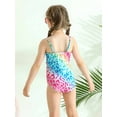 thumbnail image 5 of GYRATEDREAM Girls One Piece Swimsuits for 2-8 Years Toddler Girls Swimwear Bathing Suit with Adjustable Strap, 5 of 12