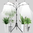 thumbnail image 1 of Grow Lights for Indoor Plants, Heads Full Spectrum Grow Light with Adjustable Tripod Stand, LEDs Plant Light for Indoor Plants withTimer and Light Modes, 1 of 8