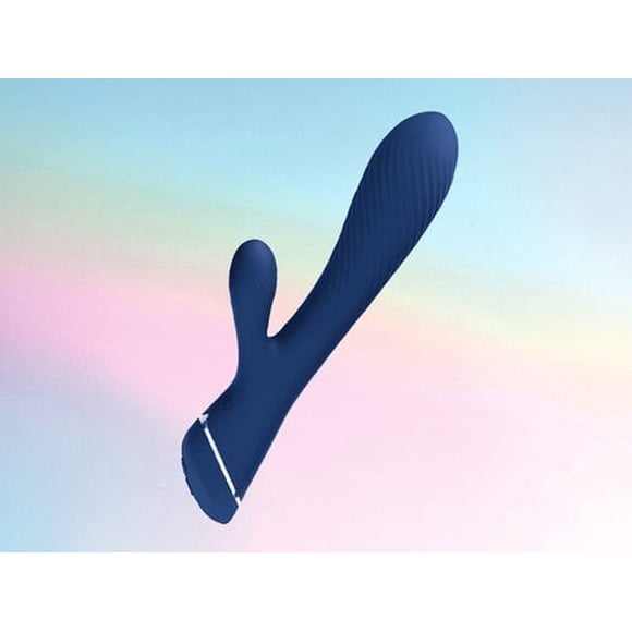 Ensemble de Masseur Vibrant Lapin à Double Secrets Wellness Essentials avec Lubrifiant Bonus Gratuit (Lubrifiant Personnel à Base d'Eau ID Glide, 1 oz)