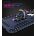 thumbnail image 4 of Phone Case for iPhone Xs Max,[ Military Grade ] 15ft. Drop Tested Protective Case with Magnetic Car Mount Ring Holder Stand Cover for iPhone Xs Max - Blue, 4 of 6