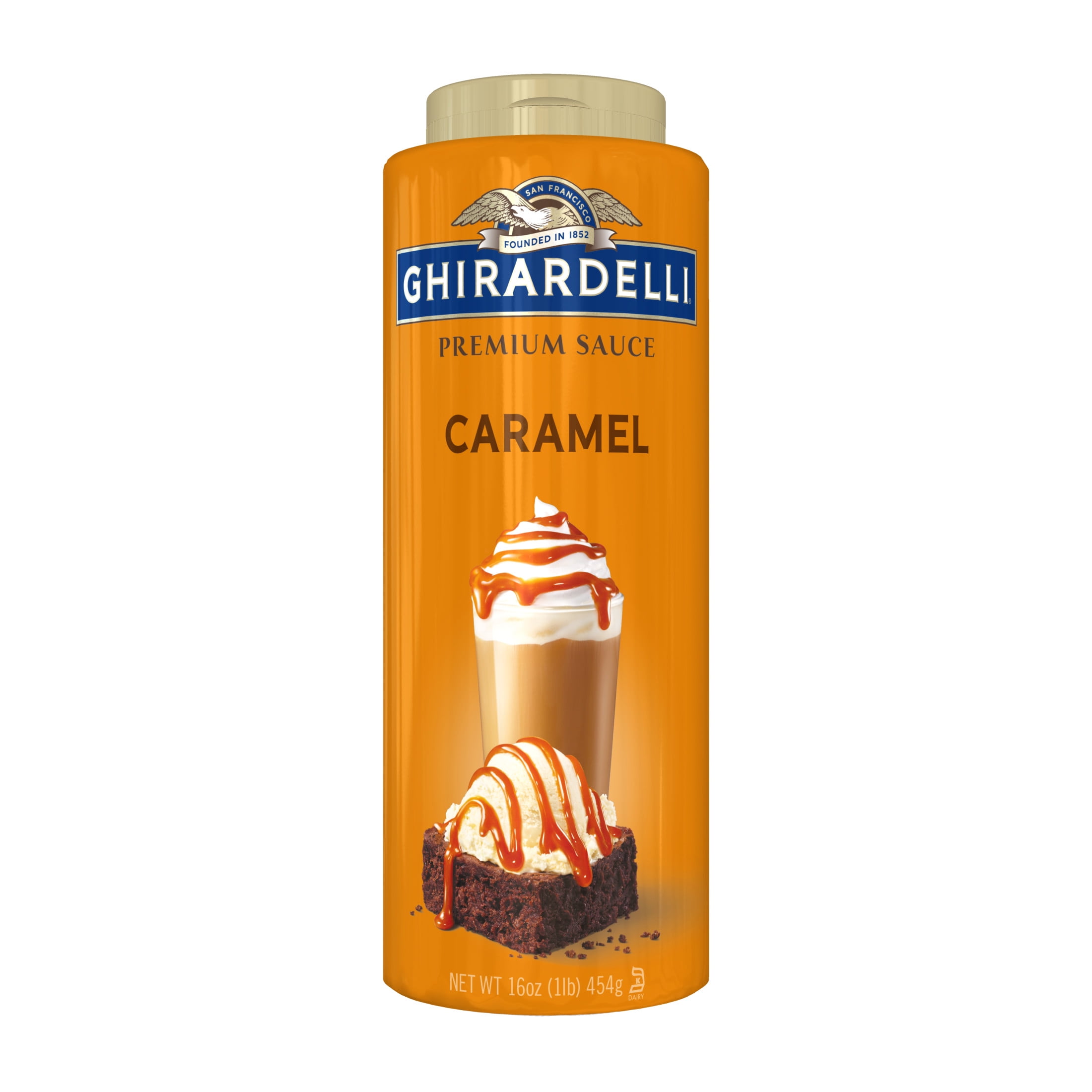 GHIRARDELLI Premium Caramel Sauce, 16 oz Bottle