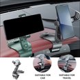 thumbnail image 4 of KONTONTY Support de Téléphone Polyvalent Noir pour Tableau de Bord de Voiture, 4 of 8