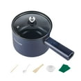 thumbnail image 1 of Olla eléctrica antiadherente para cocinar ramen, ideal para pasta, sopa, bistec, albóndigas, avena y ramen. azul, 1 of 9
