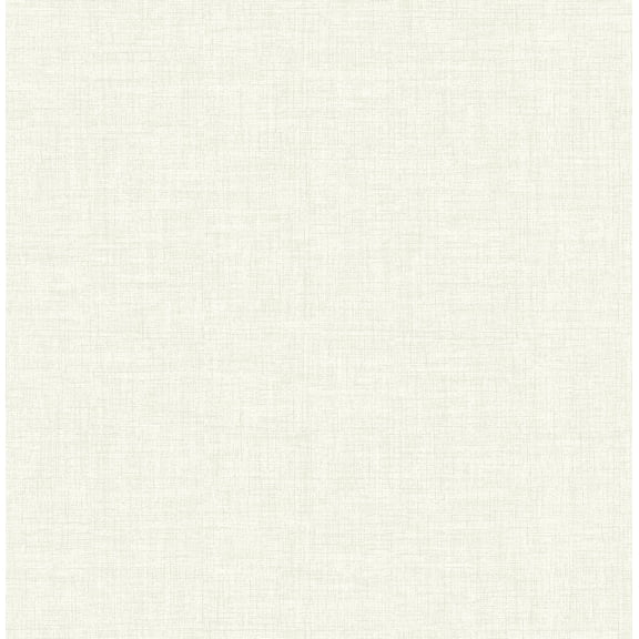 Advantage Wallis Off-White Faux Linen Wallpaper