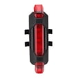 thumbnail image 1 of Graflsoa USB Rechargeable High-Visibility Bike Tail Light with 4 Modes, Weatherproof Design for Mountain Bikes, Red/Blue/White Options, DC-918 Model, 1 of 6