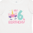 thumbnail image 4 of Inktastic 6th Birthday Unicorn Girls Toddler T-Shirt, 4 of 5