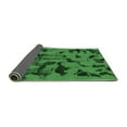thumbnail image 2 of Ahgly Company Indoor Rectangle Abstract Emerald Green Modern Area Rugs, 7' x 10', 2 of 4
