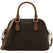 Michael Kors Veronica Extra-Small Saffiano Leather Crossbody Bag (Brown/Acorn)
