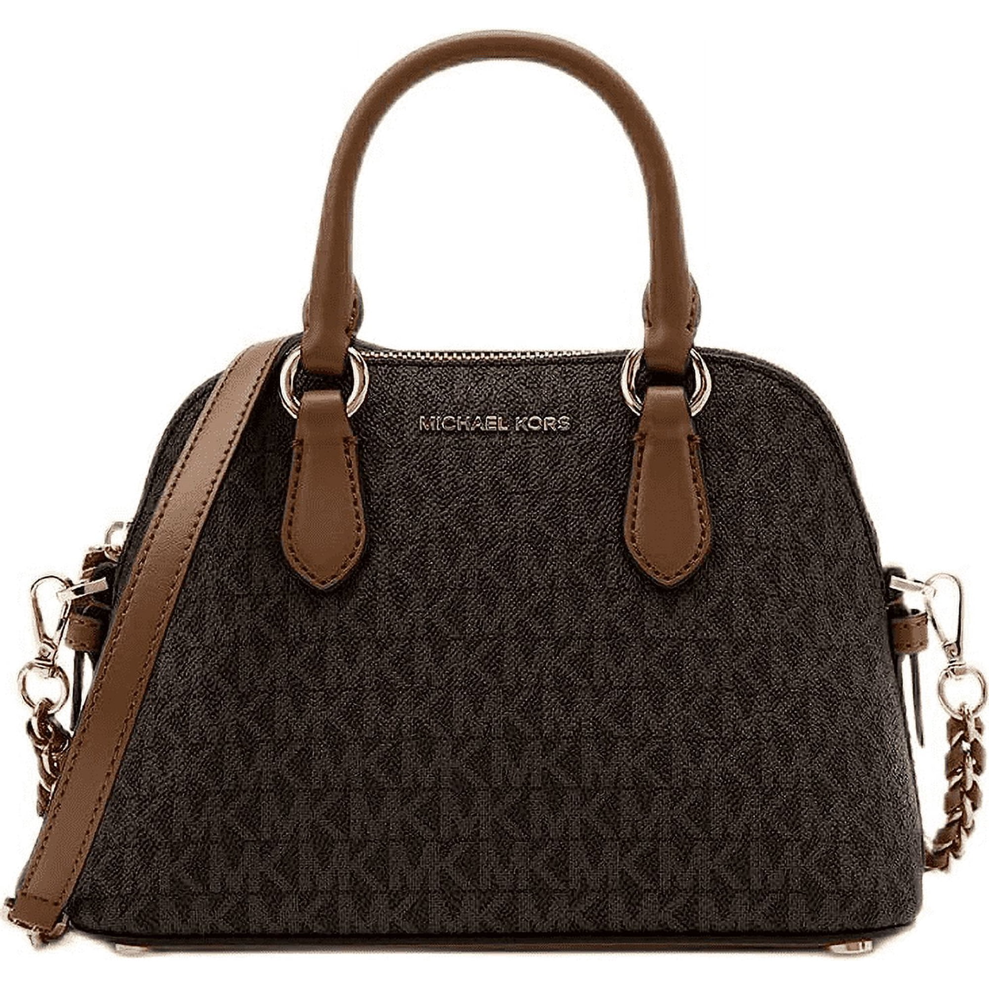 Michael Kors Veronica Extra-Small Saffiano Leather Crossbody Bag (Brown/Acorn)