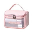thumbnail image 2 of Trousse de Maquillage Transparente pour Femmes, Trousse de Toilette en Pu, Trousse de Rangement Portable en Pvc Translucide, Trousse de Maquillage pour Femmes, 2 of 4