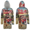 thumbnail image 3 of Be My Valentine's Belgian Malinois Truck Full of Love Flower Balloon All Over Print 3D Hooded Duffle Toggle Coat Sheepdog Dog Lover Gifts - 02029, 3 of 6