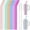 Rainbow, variant on NiHome 14PCS Silicone Straws Compatible with Stanley 40oz 30oz Tumbler, 14” Extra Long Reusable Drinking Straw, Can Cut Length for 1/Half Gallon 75 64 OZ Water Bottle - 2 Cleaning Brushes(Rainbow)