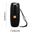thumbnail image 3 of JGJJUGN Portable Bluetooth Speaker Wireless LED Luminous Outdoor Radio with Strong Bass, AUX Input, and FM Radio, Latest Bluetooth 5.0, 3 of 9