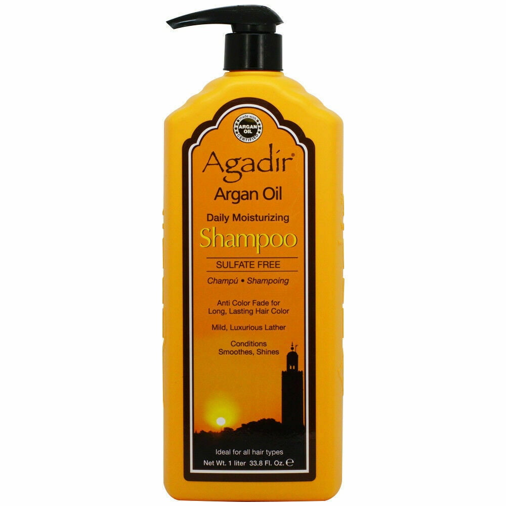 AGADIR Argan Oil Daily Moisturizing Shampoo 33.8 OZ with pump Walmart