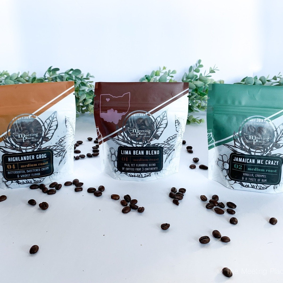 Surprise Whole Bean Coffee Sampler - Variety of 3 Samplers, Coffee Lover Gift Box, Christmas Gift Basket, Hostess Gift Box, Surprise Birthday Gift, Birthday Gift Box