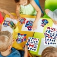 thumbnail image 4 of Kits de manualidades Qyeahkj para niños con forma de búho del 4 de julio, con 30 tarjetas, 4 of 7