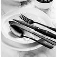thumbnail image 4 of Jinsinto Matte Black Silverware Set, 24 Pieces Stainless Steel Flatware set with Steak Knives for 4, Tableware Cutlery Set, Utensils for Kitchen, 4 of 5
