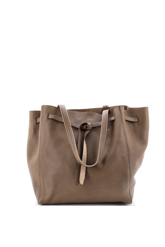 Pre-Owned Phantom Tie Cabas Tote Leather Medium By Rebag