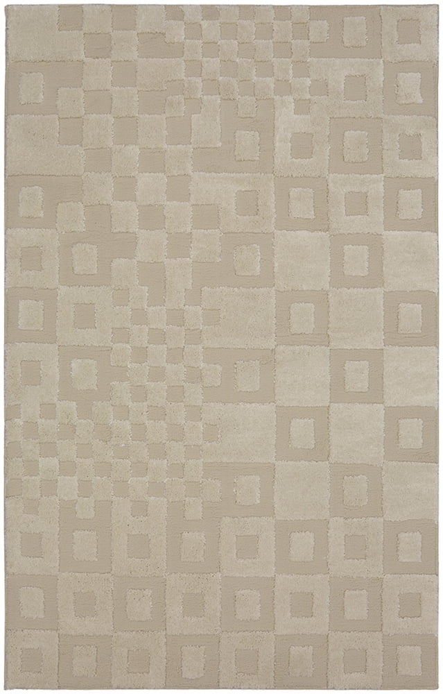 Mohawk Loft Area Rug 90903 83023 Cream Blocks Squares - Walmart.com ...