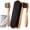 4 Pcs Style B, variant on Durable 4 Pcs Horsehair Shoe Shine Brush Set Polish Dauber Applicators Suede Cleaning Brush Microfiber Polishing Cloth Essential Shoe Care Kit for Leather Boots