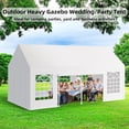thumbnail image 2 of EastVita 13x26 FT Party Tent Heavy Duty Wedding Canopy with White Large Roof, Detachable Sidewalls,and 3 Storage Bags, Outdoor Party Canopy for Wedding Parties, Outdoor Events,and Camping, 2 of 7