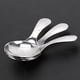 thumbnail image 1 of Cucharas de Manejar Corto de Acero Inoxidable de 24 Piezas Mini Cucharas de Sal Cuchara de Condimentos Cuchara para Postres Cucharas de Café para Té, Plateadas, 1 of 5