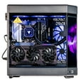 thumbnail image 3 of Velztorm LCD Black Praetix Gaming Desktop PC (Intel i9-13900K 2.20GHz, GeForce RTX 3070 Ti 8GB, 16GB DDR5, 1TB PCIe SSD, 360mm AIO, 1000W PSU, RGB Fans, WiFi 6E, Win 10 Pro) VELZ0092, 3 of 7