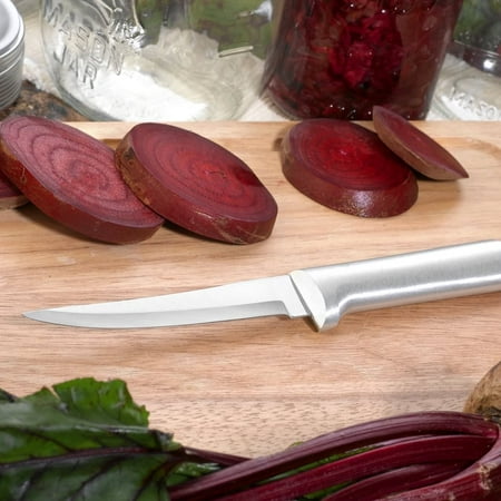Rada Cutlery Super Parer Paring Knife – Stainless Steel Blade With Silver Aluminum Handle, 8-3/8