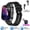 Black, variant on 2025 Unisex Smart Watch w/ Earbuds, 2.01" HD, NFC, Wireless Call, 100+ Sport Modes, Zinc Alloy, USB Charging