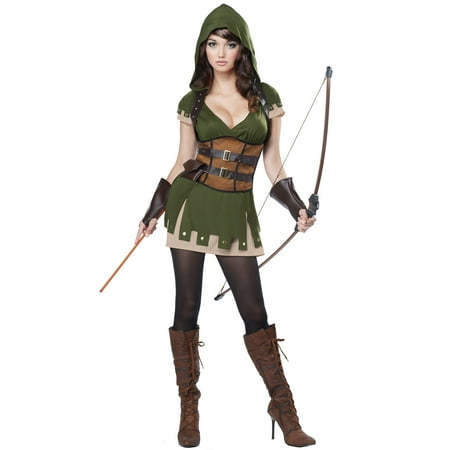Lady Robin Hood Adult Costume - Walmart.com