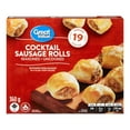 thumbnail image 1 of Great Value Frozen Cocktail Sausage Roll Appetizers, 19 Pieces, 360g, 1 of 2