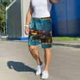 thumbnail image 2 of KLL Spooky Halloween for Men's 1-Pack Shorts,Sleep Pajama Shorts for Men Soft Pj Shorts Men's Pajama Bottoms Sleepwear -XX-Large, 2 of 7