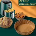 thumbnail image 2 of 50/100 Pcs Friteuse à Air Chaud Doublure en Papier Jetable Poêle Antiadhésive Papier Parchemin Cuisson, 2 of 2