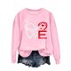 thumbnail image 5 of RKSTN Valentine's Day Sweatshirts for Women Oversized Crewneck Valentines Heart Graphic Print Sweatshirt Womens Casual Plus Size Round Neck Loose Comfy Sweatshirt Fall Spring Clothes Valentine Gift, 5 of 6