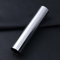 Topbathy 6Pcs Giant Cannoli Shell Silver Pastry Tubes for Professional Pastry Chefs