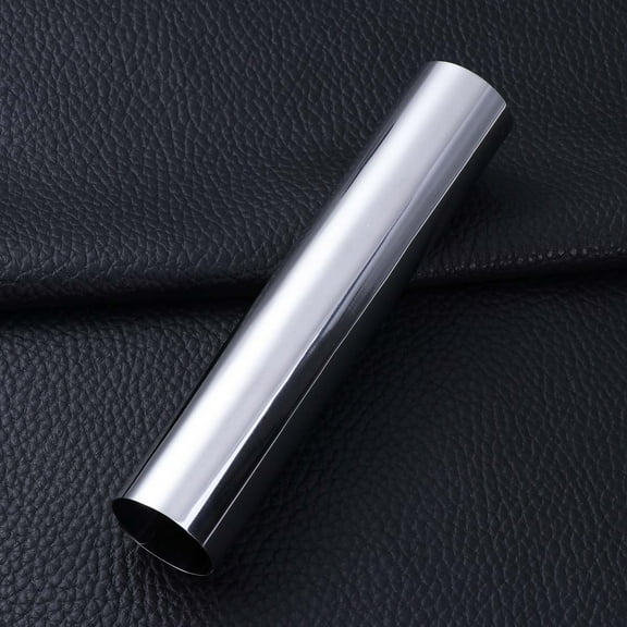 Topbathy 6Pcs Giant Cannoli Shell Silver Pastry Tubes for Professional Pastry Chefs