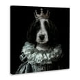 thumbnail image 3 of Stupell Industries Princess Pepper Royal Dog Canvas Wall Art design by Kelley Parker, 30 x 30, 3 of 7