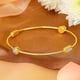 thumbnail image 2 of Estele Jewellery Pulsera Para Mujer Chapada En Oro Y Rodio Elegante Pulsera Tipo Brazalete De Tamaño 2:4 Con Cristales Austriacos Blancos Para Mujer-251-2Tnwe Br, 2 of 5